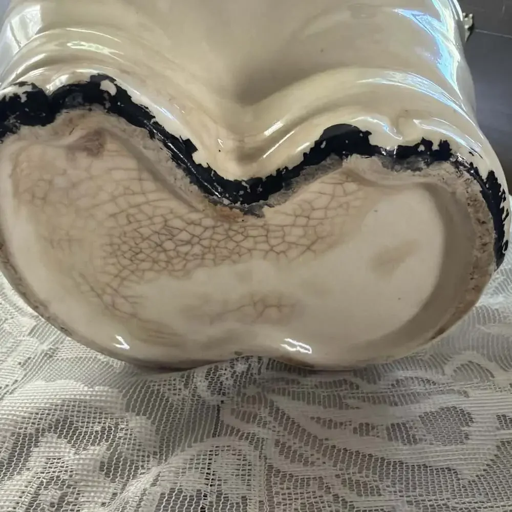 Shawnee Pottery Smiley Pig Vintage Cookie Jar 11